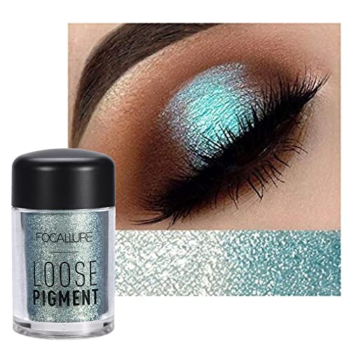 Glitter Lidschatten,Beauty Eyes Pigment Shining Puder Lidschatten Primer Lippen Lose Augen Make-up Kosmetik(4) von Semme