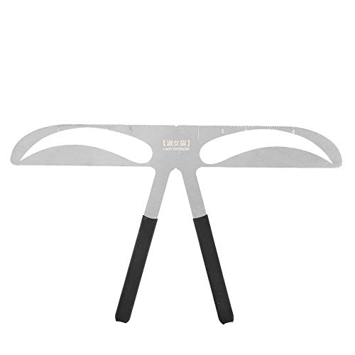 Augenbrauenschablonen Damen Natürlich, Augenbrauen-formende Schablone, Berufsaugenbrauen-Schablone, die Schablone DIY Formung formt, bestimmen Machthaber-Make-upwerkzeug(Dame Eyebrow) von Semme