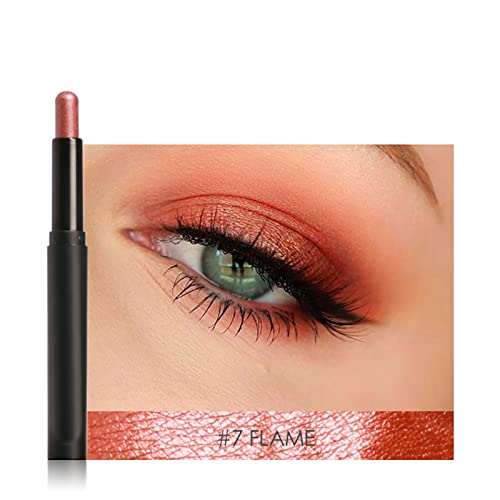 Eyeshadow Pen, Lidschatten Stift liegend Seidenraupe Eyeliner Stick Make-up Kosmetik Werkzeug(#7) von Semme