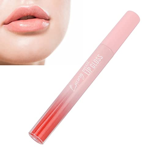 Feuchtigkeitsspendender Lipgloss, Flüssiger Lippenstift, Lippenglasur, Langanhaltender Lipgloss, Make-up-Geschenk für Mädchen und Frauen von Semme