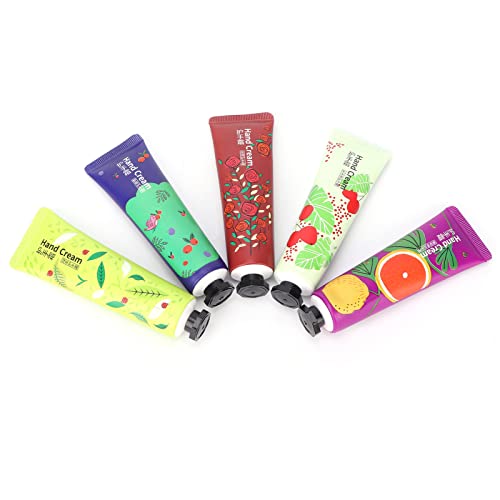 Handcreme 5er-Set, Feuchtigkeitsspendende Pflanzenhandcreme, Hautreparaturcreme, Reparaturhandlotion, Pflegebalsam Zur Hautpflege für Trockene, Rissige Hände von Semme