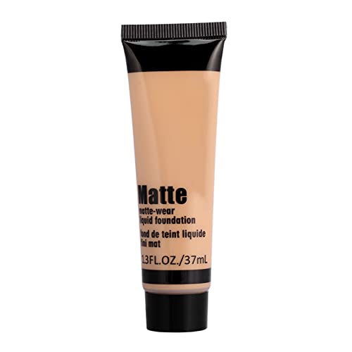 Makeup Base Liquid Base Matte Wear, Sonnenschutzcreme, Aufhellungseffekt, Finish für Nude-Make-up, ölfrei, Nicht Komedogen, Empfindliche Haut (BEIGE 6) von Semme