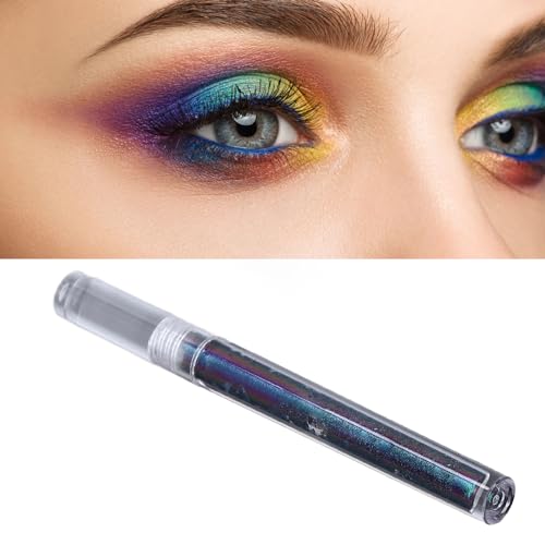 Multichromer Flüssiger Lidschatten, Lang Anhaltender Holografischer Glitzer, Leicht, Hochpigmentiert, Funkelnder Effekt, 3 Ml (L2201-A) von Semme