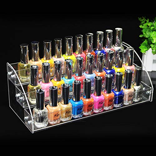 Nagellack-Ausstellungsständer, Nagellack-Acryl-Make-up-Ausstellungsständer, Organizer-Halter für Tinte, Nagellack und Mehr (#2 (3. Etage)) von Semme