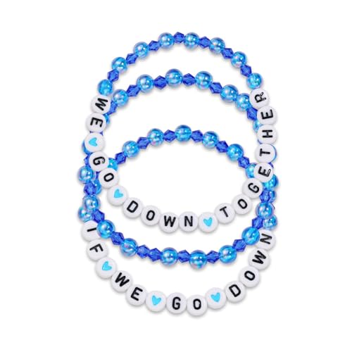 Semoya Blaues Perlen-Freundschaftsarmband für Damen und Herren, Perlen, königsblaue Armbänder, One Size, Perlen, Kein edelstein Semoya Blaues Perlen-Freundschaftsarmband für Damen und Herren, Perlen, königsblaue Armbänder, One Size, Perlen, Kein edelstein von Semoya