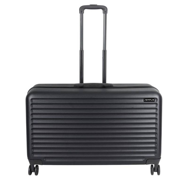 Semplix Nähmaschinen-Trolley - Nähmaschinentrolley (L / schwarz / Hartschale) von Semplix