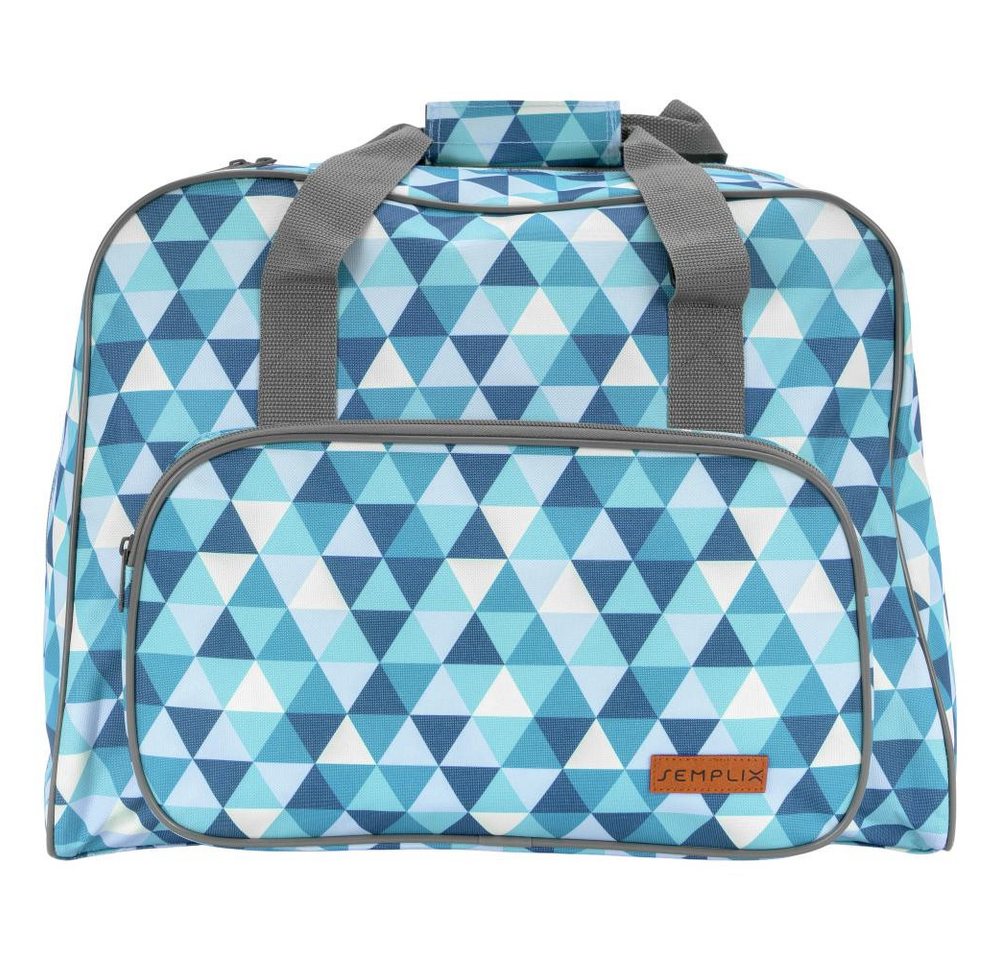 Semplix Nähmaschinentasche - Diamond Design petrol / türkis Außenmaß: 45 x 34 x 24 cm Semplix Nähmaschinentasche - Diamond Design petrol / türkis Außenmaß: 45 x 34 x 24 cm von Semplix