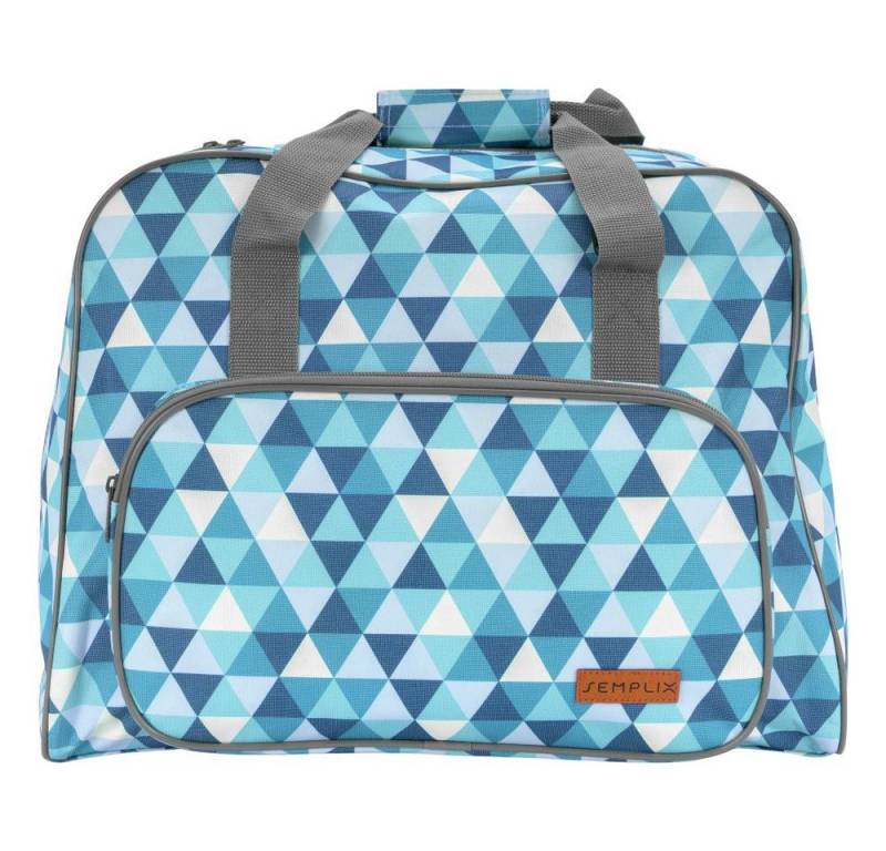 Semplix Nähmaschinentasche - Diamond Design petrol / türkis Außenmaß: 45 x 34 x 24 cm Semplix Nähmaschinentasche - Diamond Design petrol / türkis Außenmaß: 45 x 34 x 24 cm von Semplix