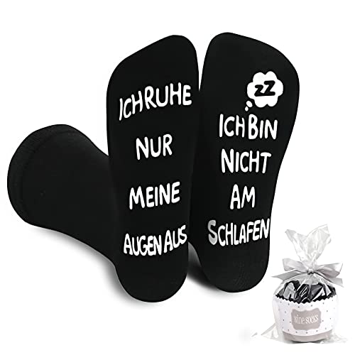 Semusgx Geschenk für Vater,men's funny stockings Socken mit Worten, kreative kleine Gegenstände für Familie und Freunde,verwendet als Geschenk, um interessante Ideen auszudrücken, eine Größe von Semusgx