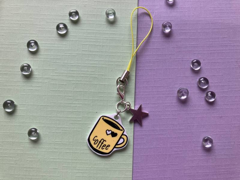 Handmade Coffee Charm von SenCrossArt