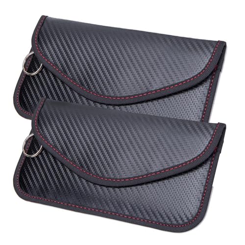 Keyless Go Schutz Autoschlüssel hülle Groß Faraday Bag Schlüsseltasche Keyless Go Schutz Tasche Autoschlüssel Schutzhülle 2 Stück Keyless Go Schutz Autoschlüssel hülle Groß Faraday Bag Schlüsseltasche Keyless Go Schutz Tasche Autoschlüssel Schutzhülle 2 Stück von SenZee
