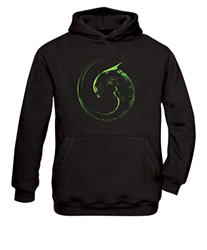 Aliens Hoodie Kapuzenpullover (M) von Senas-Shirts