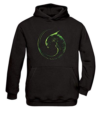 Aliens Hoodie Kapuzenpullover (XXXL) von Senas-Shirts