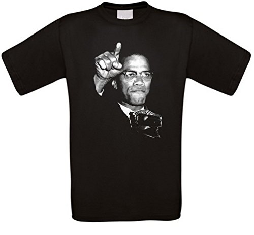 Malcolm X T-Shirt (XL) von Senas-Shirts