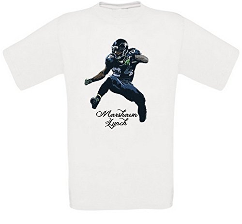 Marshawn Lynch T-Shirt (L) von Senas-Shirts