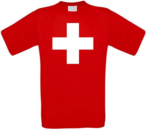 Schweiz Suisse T-Shirt (XL) von Senas-Shirts