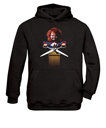 Senas-Shirts Chucky Mörderpuppe Hoodie Kapuzenpullover (L) von Senas-Shirts