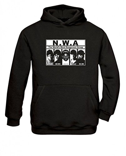 Senas-Shirts NWA Hoodie Kapuzenpullover (M) von Senas-Shirts