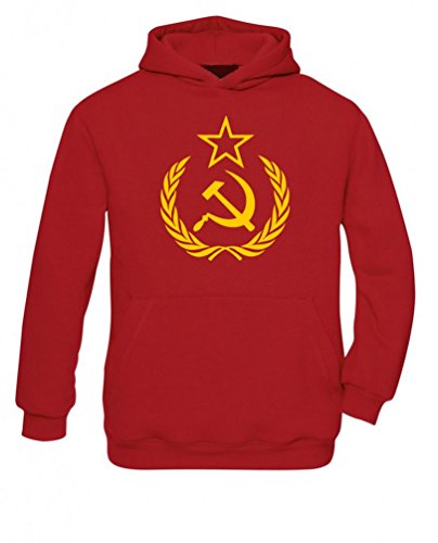 Senas-Shirts Sowjetunion Soviet Union Hoodie Kapuzenpullover (S) von Senas-Shirts