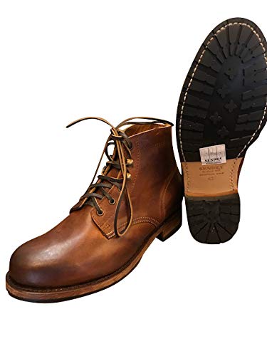 Sendra 10604 Schnürrstiefel Braun Unisex Inclusive Roy Dunn´s Lederfett und Sendra Tragetasche (43) von Sendra