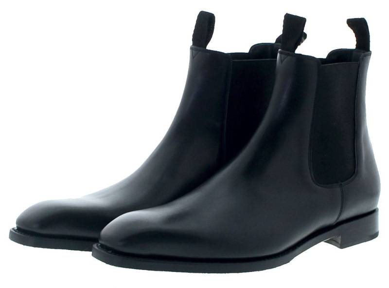Sendra Boots 5595 BLAKE Schwarz Stiefelette Rahmengenähter Herren Chelsea von Sendra Boots