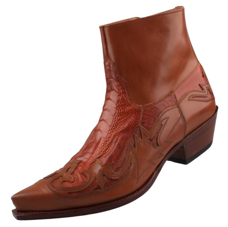 Sendra Boots 5790A-Palermo Libano Pata Avestruz Peanut Stiefel von Sendra Boots