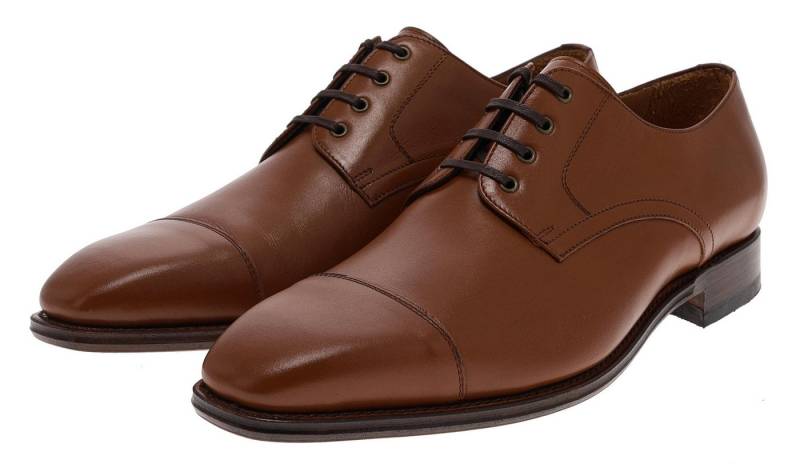 Sendra Boots 9419 COLLIN Braun Schnürschuh Rahmengenähte Herren Schnürschuhe von Sendra Boots