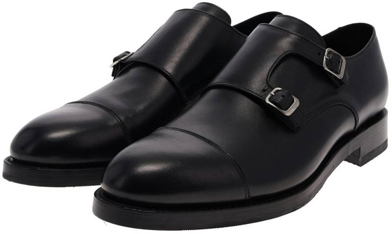 Sendra Boots ERIC 11776 Schwarz Schnürschuh Rahmengenähte Herren Monkschuhe von Sendra Boots