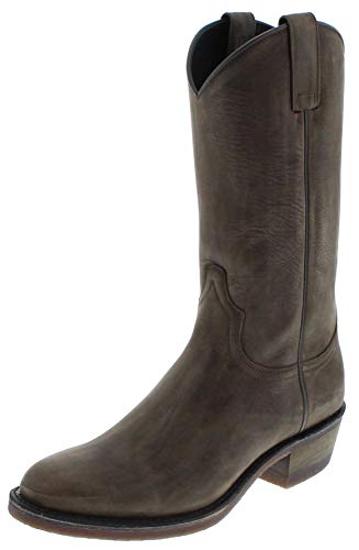 Sendra Boots Herren Cowboy Stiefel 5588 Grafit Lederstiefel Grau 46 EU von Sendra