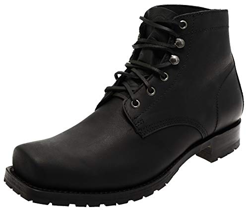 Sendra Boots Herren Schuhe 10604 Negro Schnürschuhe Lederschuhe Schwarz 46 EU von Sendra