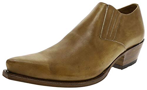 Sendra Boots Herren Schuhe 4133 Olimpia Lavado Lederschuh Halbschuh Westernschuhe Braun 44 EU von Sendra