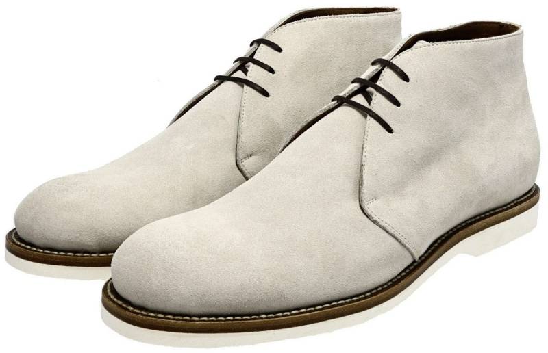 Sendra Boots KASPER 8205 Weiß Stiefelette Rahmengenähte Herren Chukka Boot von Sendra Boots