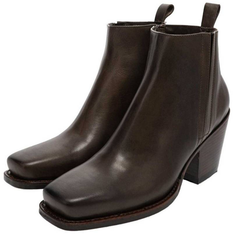 Sendra Boots LAYA 12131 Barun Stiefelette Rahmengenähte Damen Lederstiefelette von Sendra Boots