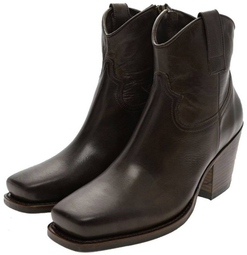 Sendra Boots LAYA 15521 Braun Stiefelette Damen Lederstiefelette von Sendra Boots