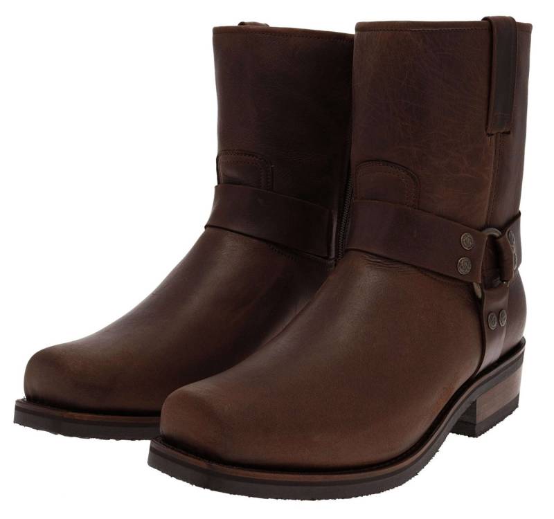 Sendra Boots LOREN MID 17963 Braun Bikerboots Unisex Thinsulate Biker Stiefelette von Sendra Boots