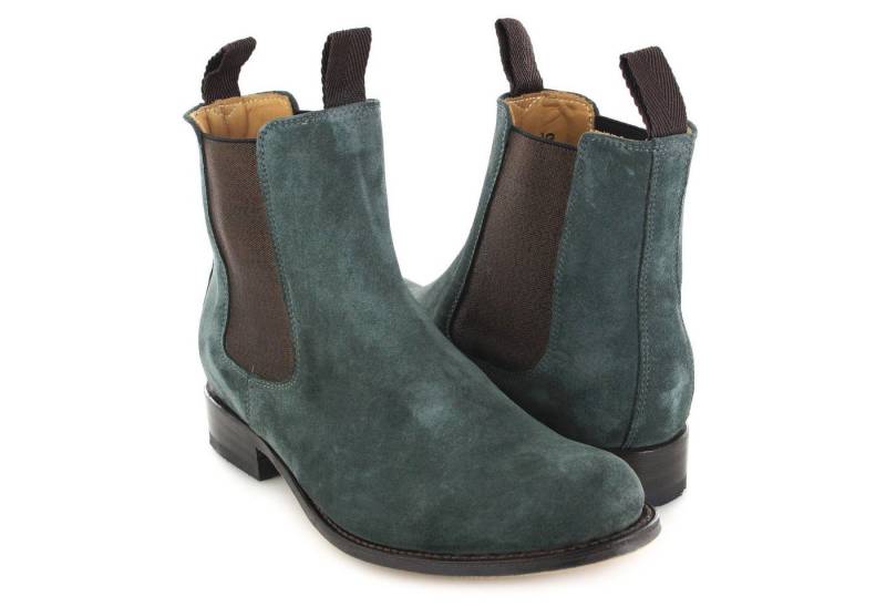 Sendra Boots STREET 5595 Grün Stiefelette Damen Chelsea Boot von Sendra Boots