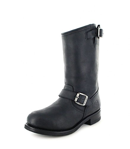 Sendra Boots Stiefel 9852 Schwarz Engineerstiefel mit Stahlkappe & Thinsulate Isolierung von Sendra