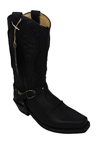 Sendra Cowboystiefel 3434 in braun incl. Roy Dunn´s Lederfett (41) von Sendra