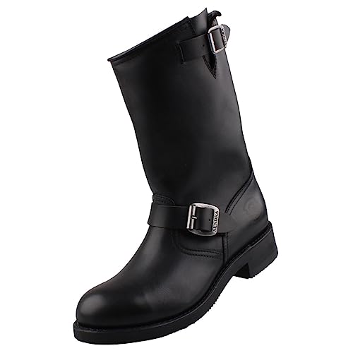 Sendra Herren Engineerboots 2944 Schwarz, Schuhgröße:EUR 43 von Sendra