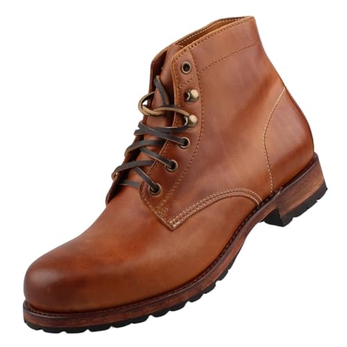 Sendra Herren Stiefel 10604 Braun, Schuhgröße:EUR 42 von Sendra