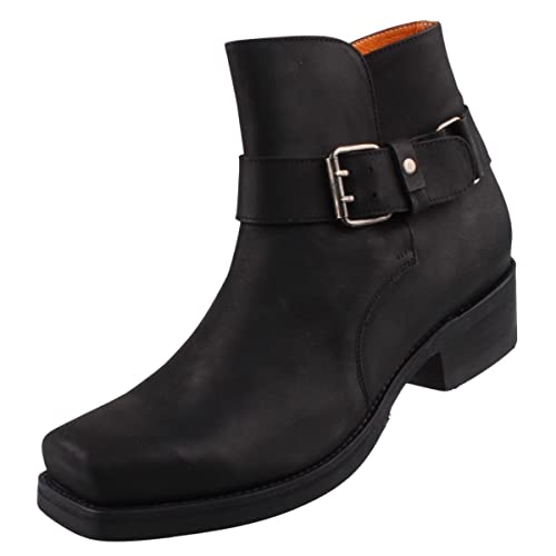 Sendra Herren Stiefeletten 10730 Schwarz, Schuhgröße:EUR 44 von Sendra