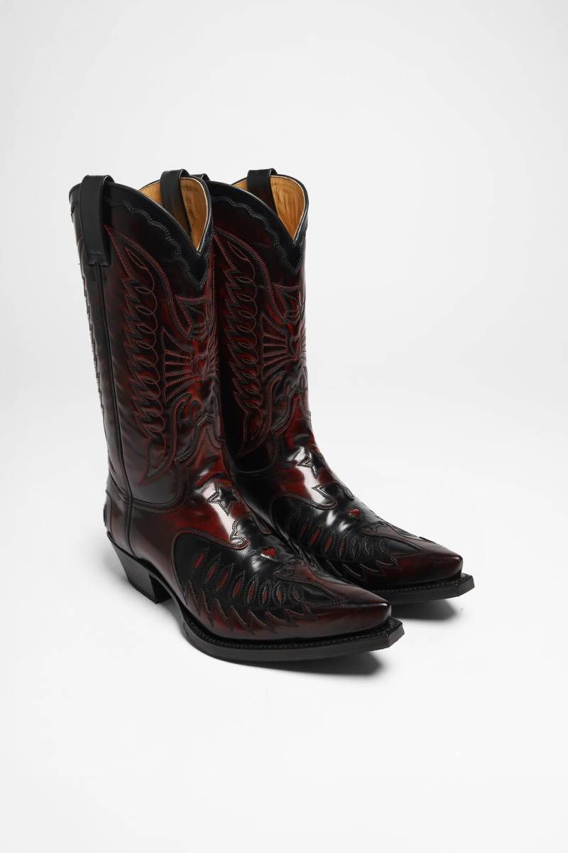 Sendra 2720 CUERVO WEST Herren Rot Schwarz von Sendra