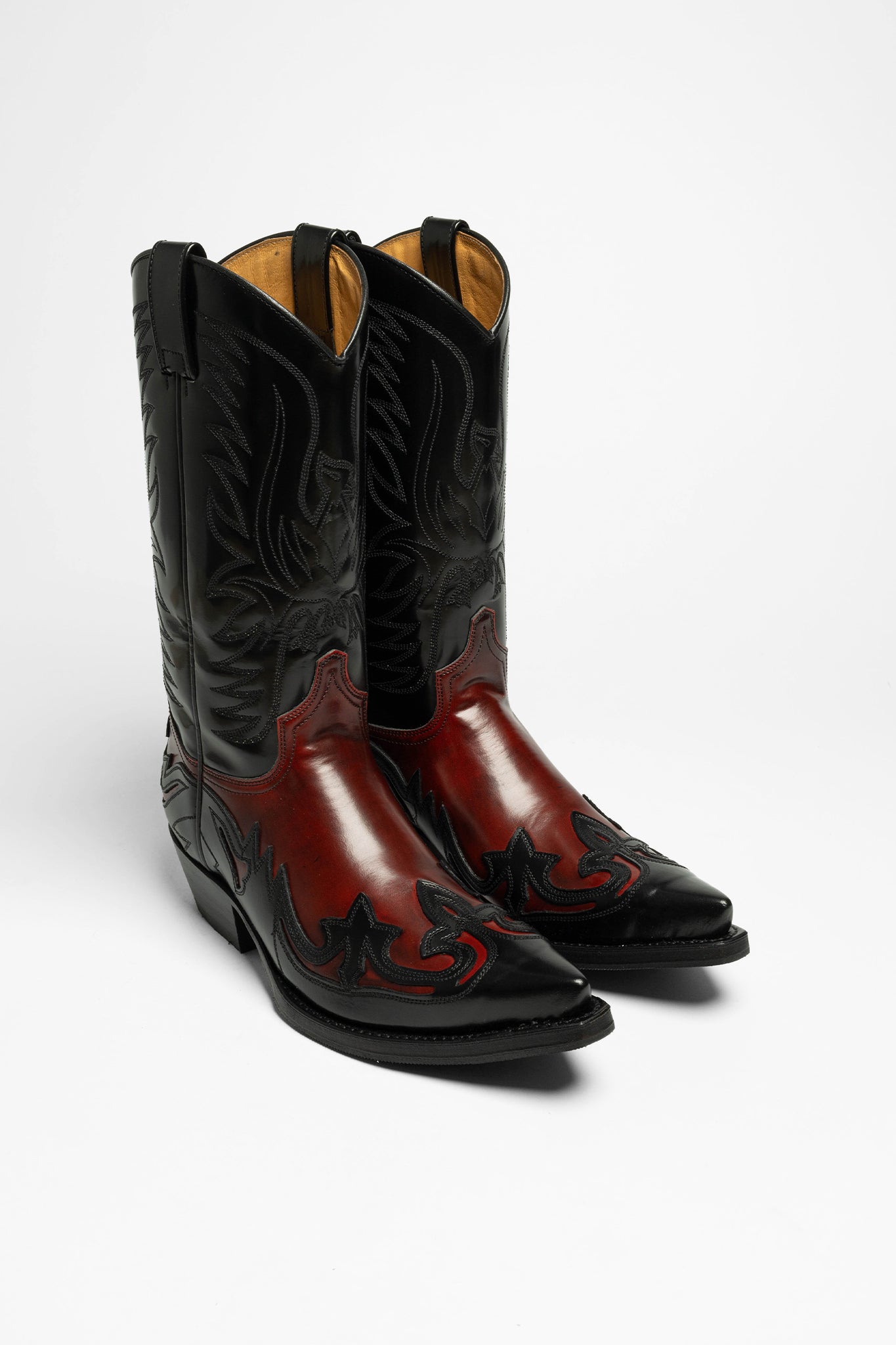 Sendra 3241 CUERVO WEST Unisex Schwarz Rot von Sendra