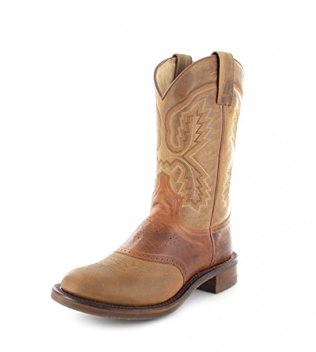 Sendra Boots 5357 Tang Teak/Damen und Herren Westernreitstiefel Braun, Groesse:47 von Sendra