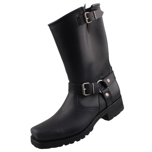 Sendra Boots Engineer Stiefel Schwarz EU 47 von Sendra