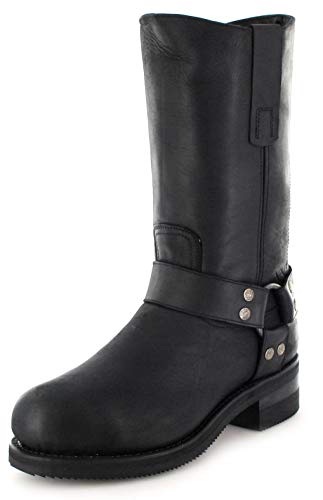 Sendra Boots Herren Biker Boots 12397 Negro Engineerstiefel mit Stahlkappe Schwarz 43 EU von Sendra