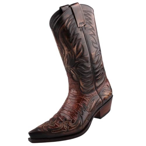 Sendra Boots Herren Cowboy Stiefel Braun EU 46 Sendra Boots Herren Cowboy Stiefel Braun EU 46 von Sendra