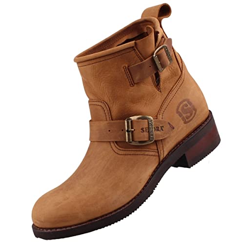 Sendra Engineerboots 2976 Braun, Schuhgröße:EUR 47 von Sendra