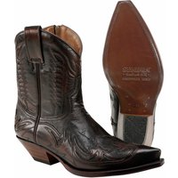 Sendra Herren Good-old-Cowboyboot braun 40 von Sendra