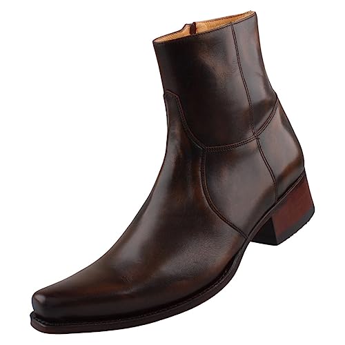 Sendra Herren Stiefelette 5200 Braun, Schuhgröße:EUR 42 von Sendra